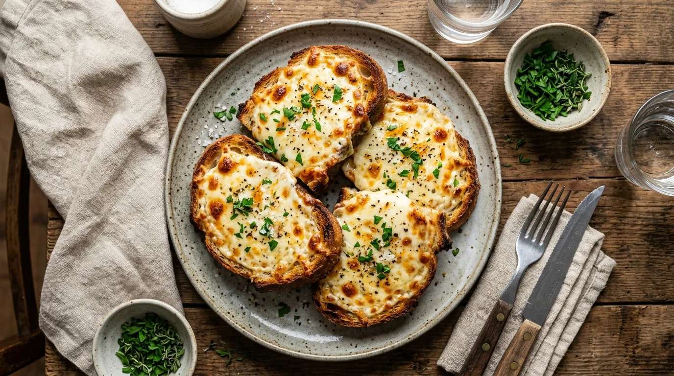 Sıcak Peynirli Ekmek Dilimleri Nasıl Yapılır?