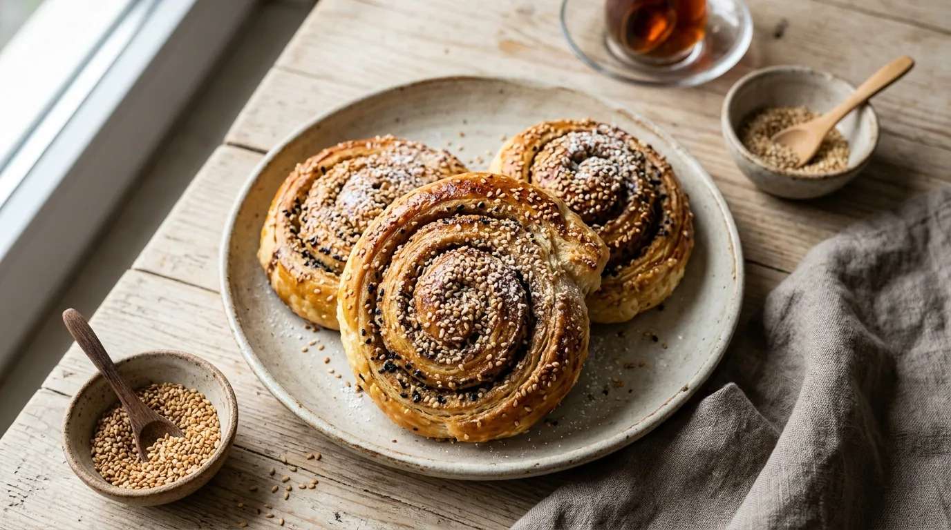 Tahinli Çörek Nasıl Yapılır?
