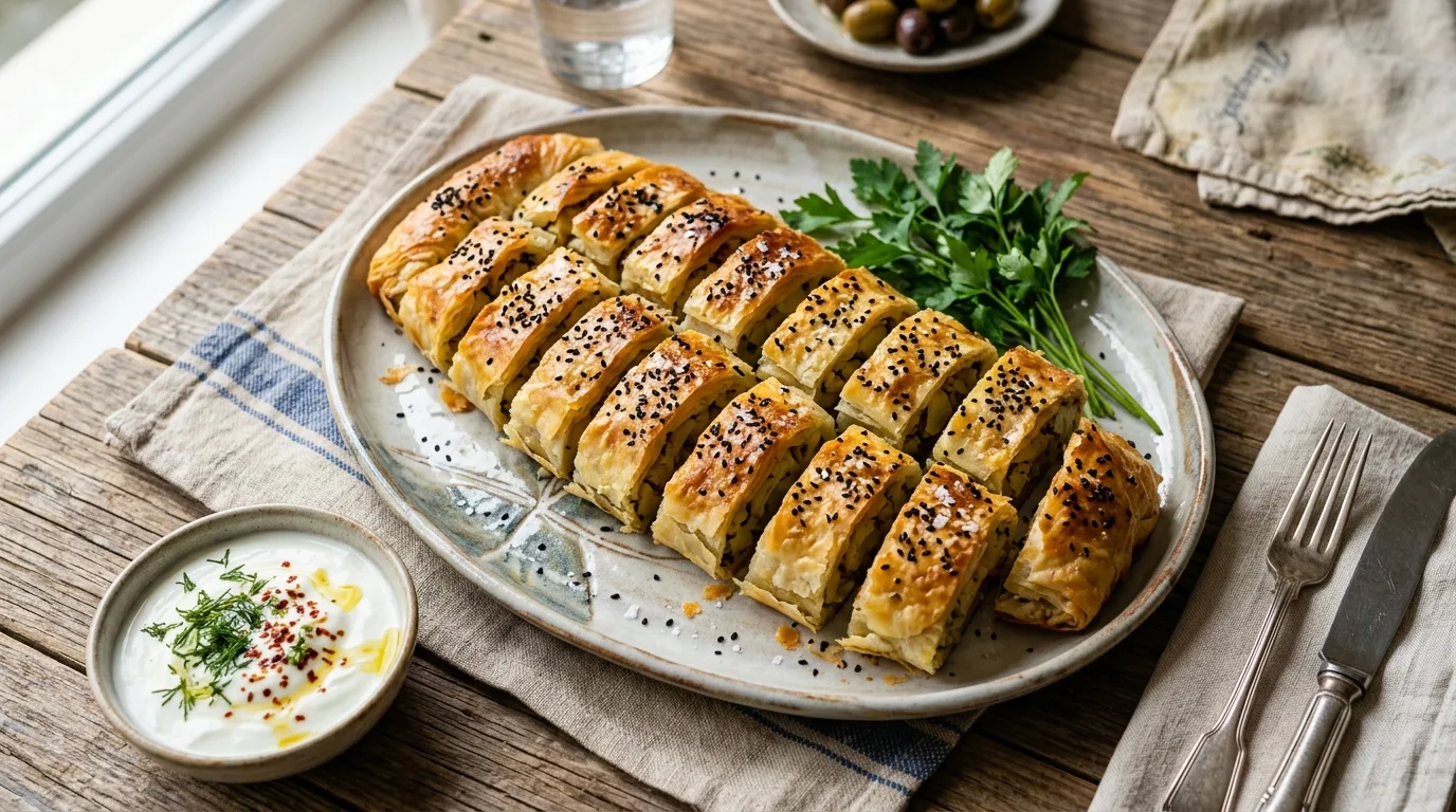 Patatesli Rulo Börek Tarifi