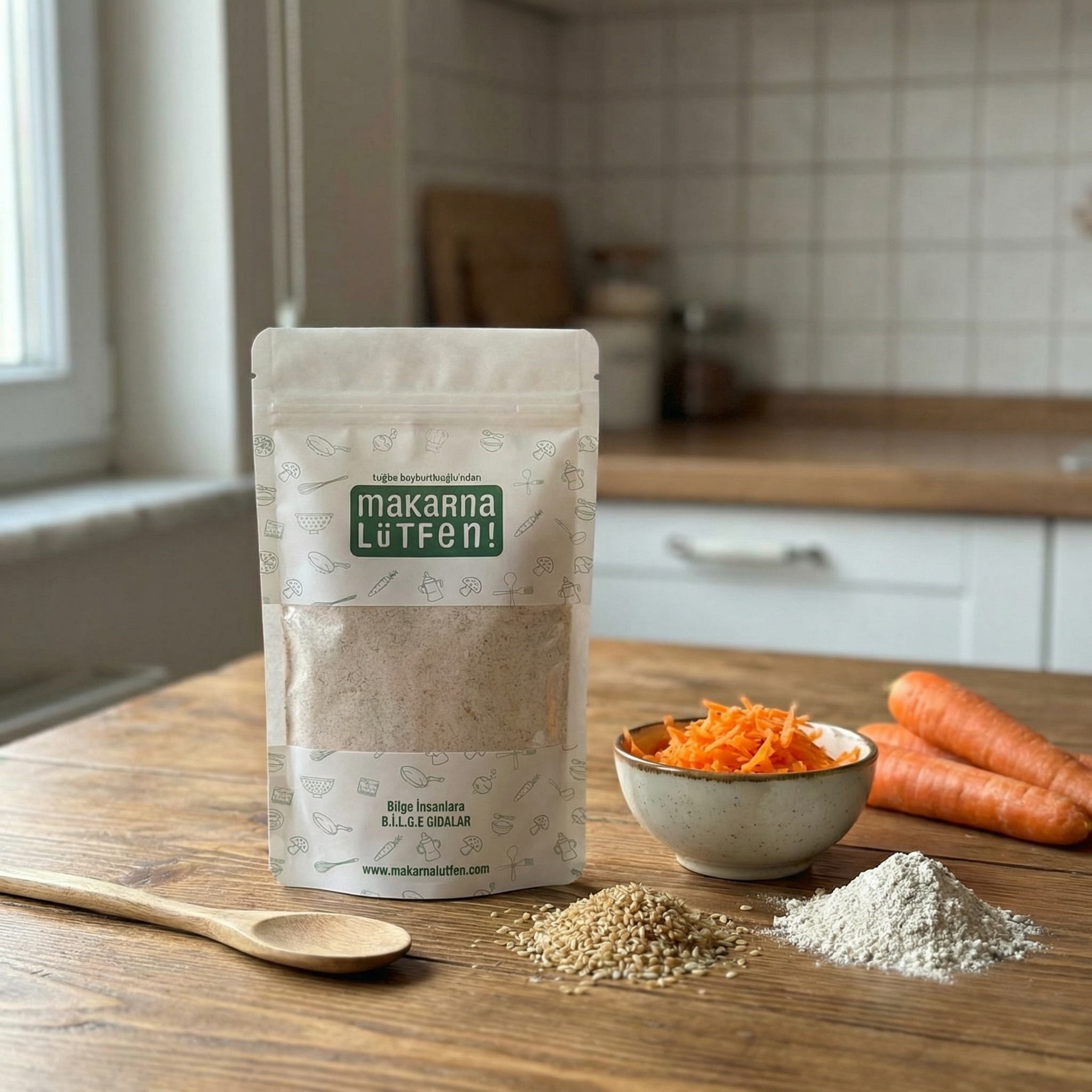 Havuçlu Pankek Karışımı - Doğal ve Besleyici Kahvaltı (235 gr)