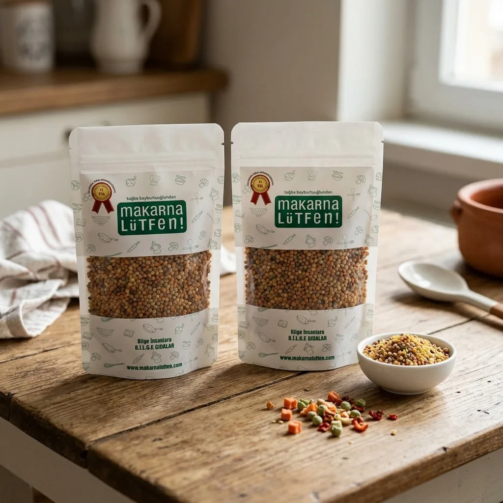 Avantajlı 2 Li Karışık Sebzeli Kuskus (%35 Sebze-2x250 g)