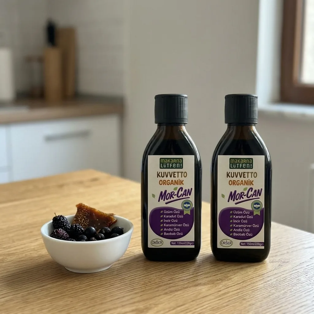 Avantajlı 2 Li Kuvvetto Morcan Organik Baobab Özlü Mor Meyveli Karışım (2x220 gram)