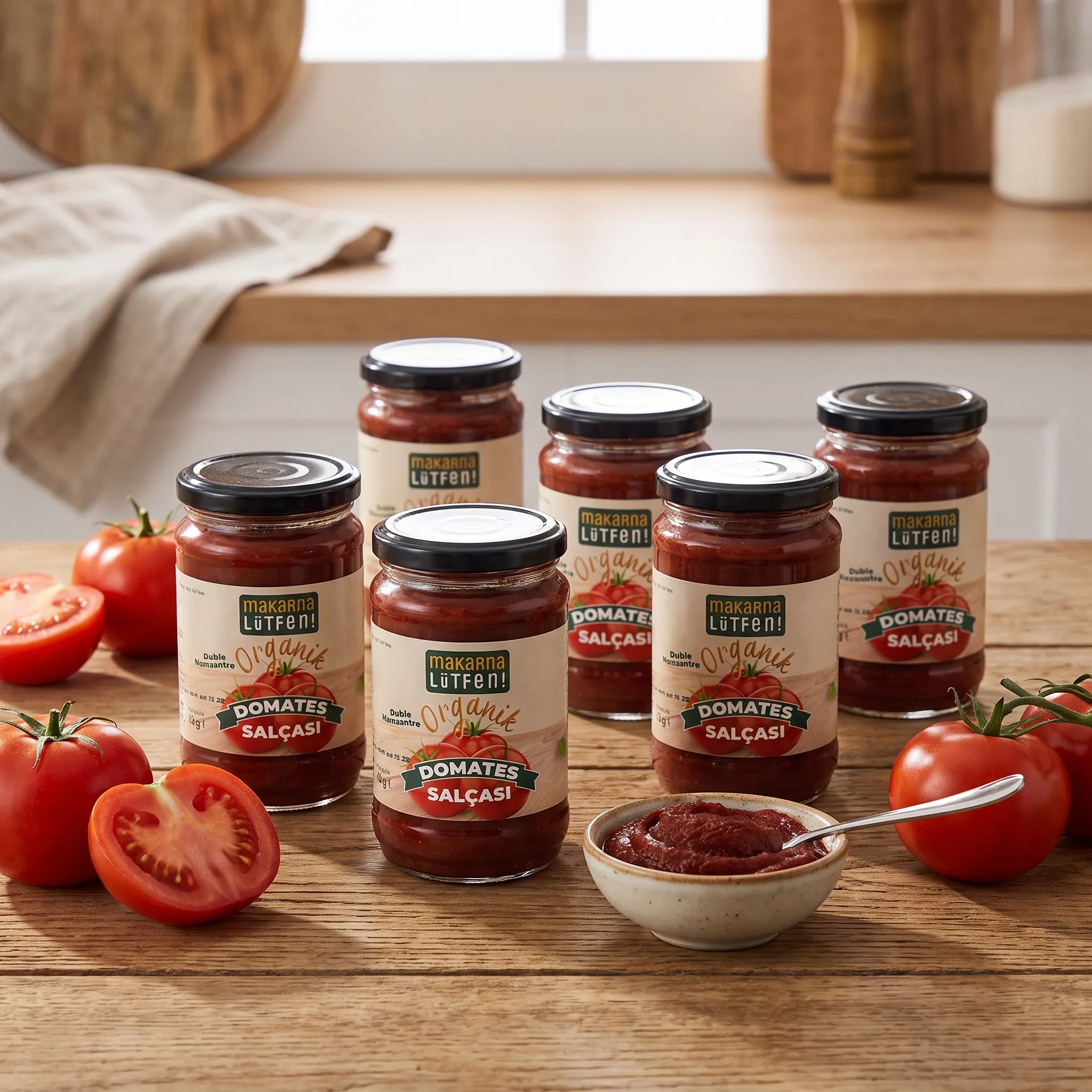 Avantajlı 6 Lı Organik Domates Salçası (6x310 g)