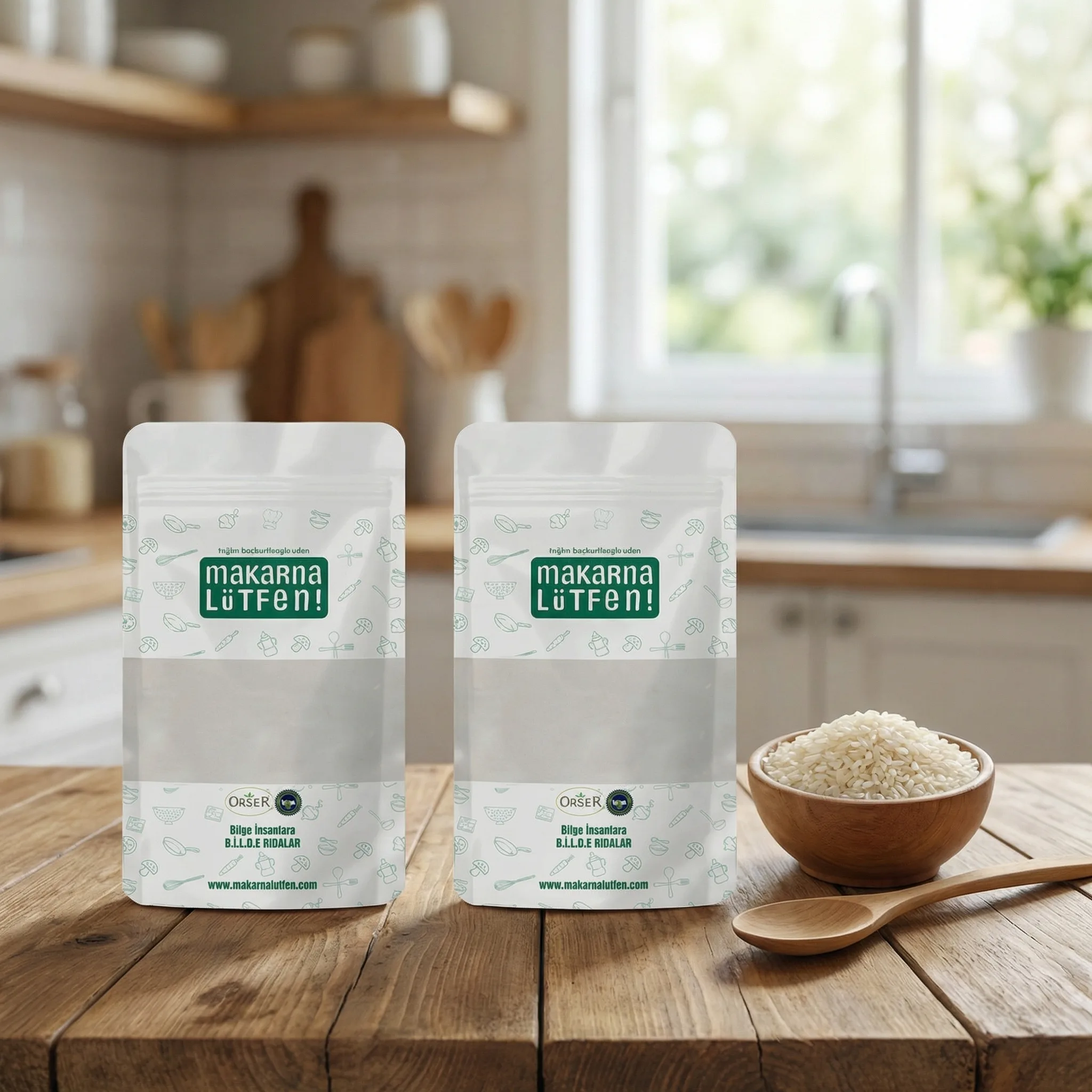 Bebekler İçin Saf Organik Pirinç Unu Seti (2x250g) - Ek Gıdaya Geçişin Sağlıklı Başlangıcı