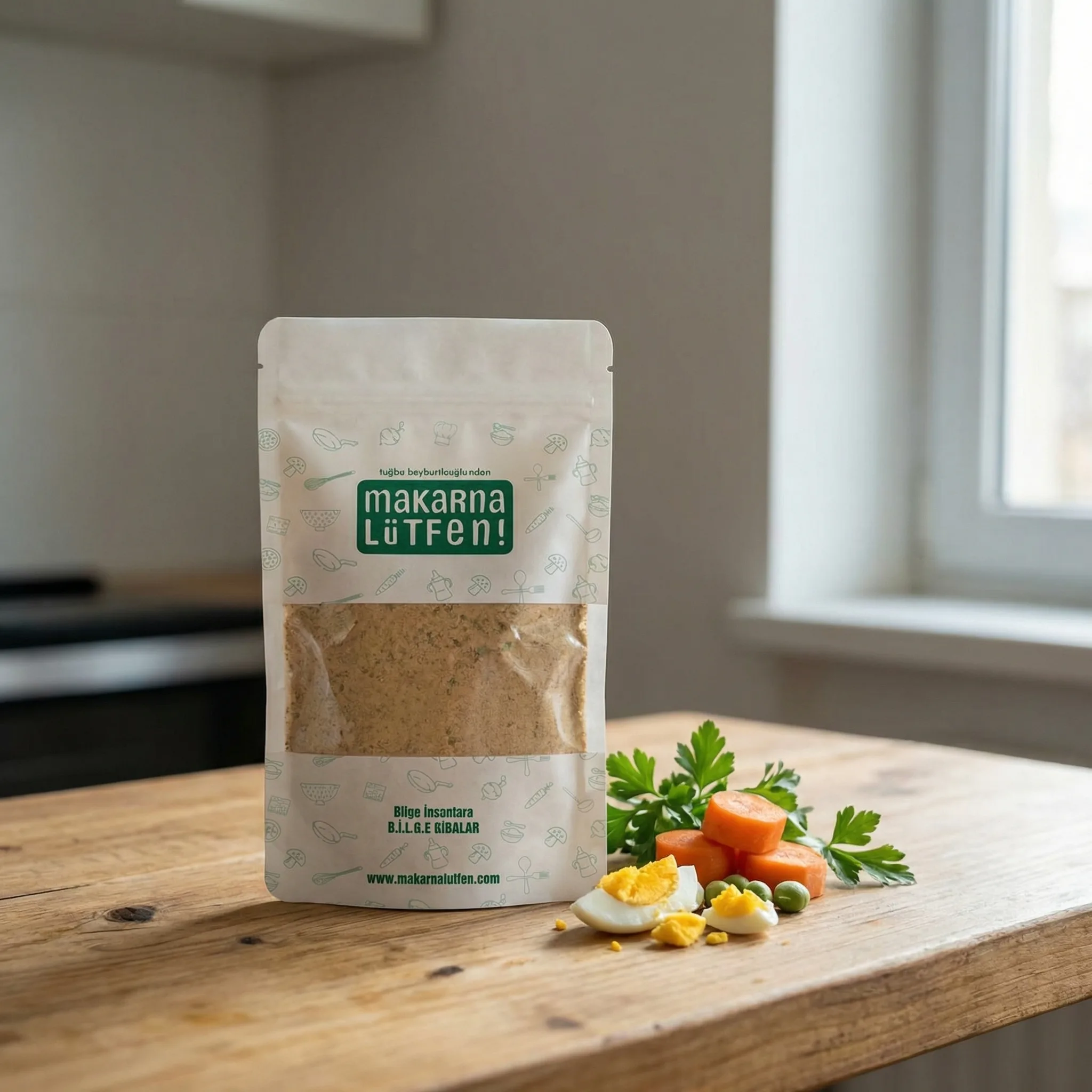 Bebeklere Özel Sebzeli ve Yumurtalı Köfte Harcı (12+ Ay, 180gr)