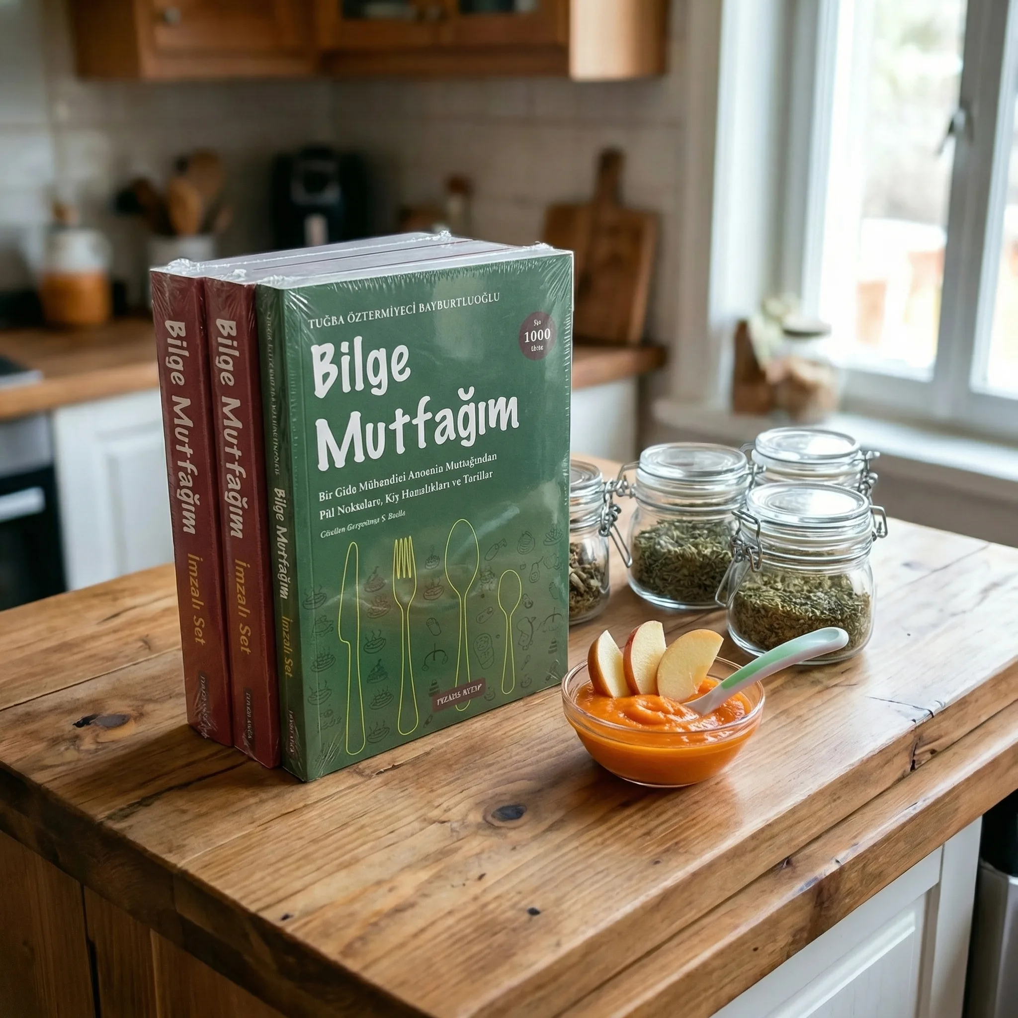 Bilge Mutfağım İmzalı Set: Gıda Saklama & Bebek Beslenmesi Rehberleri