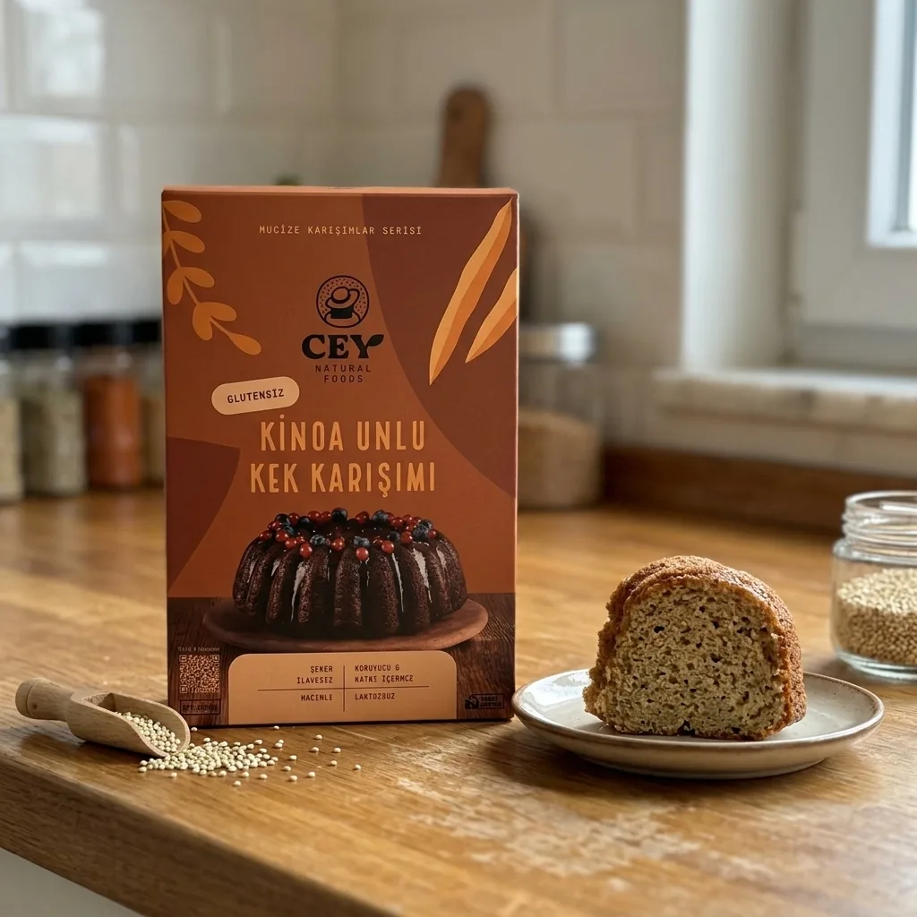 Cey Natural Kinoa Unlu Kek Karışımı 265 gr