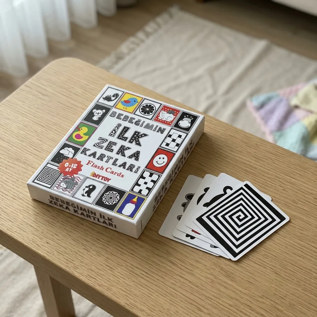 DiyToy Bebeğimin İlk Zeka Kartları 0-12 Ay