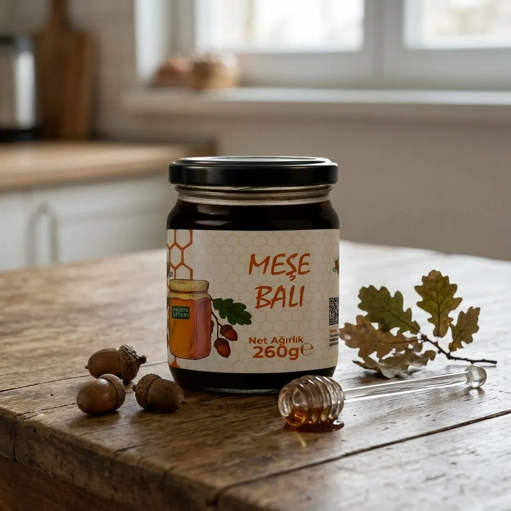 Doğal Meşe Balı - Balkanların Gizemli Lezzeti (260 gr)