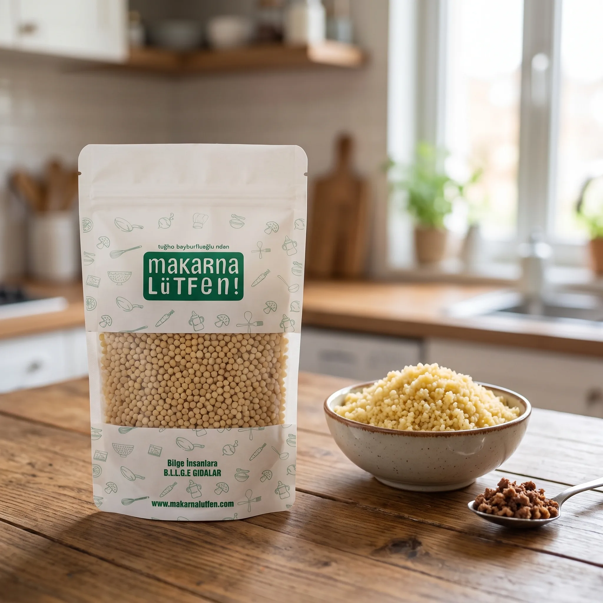 Ev Yapımı Lezzet: Yağsız Dana Kıymalı Kuskus (250 gr)