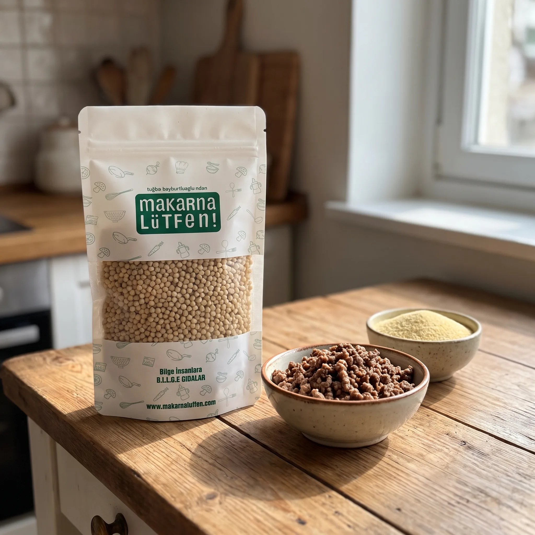 Ev Yapımı Lezzet: Yağsız Dana Kıymalı Kuskus (250 gr)