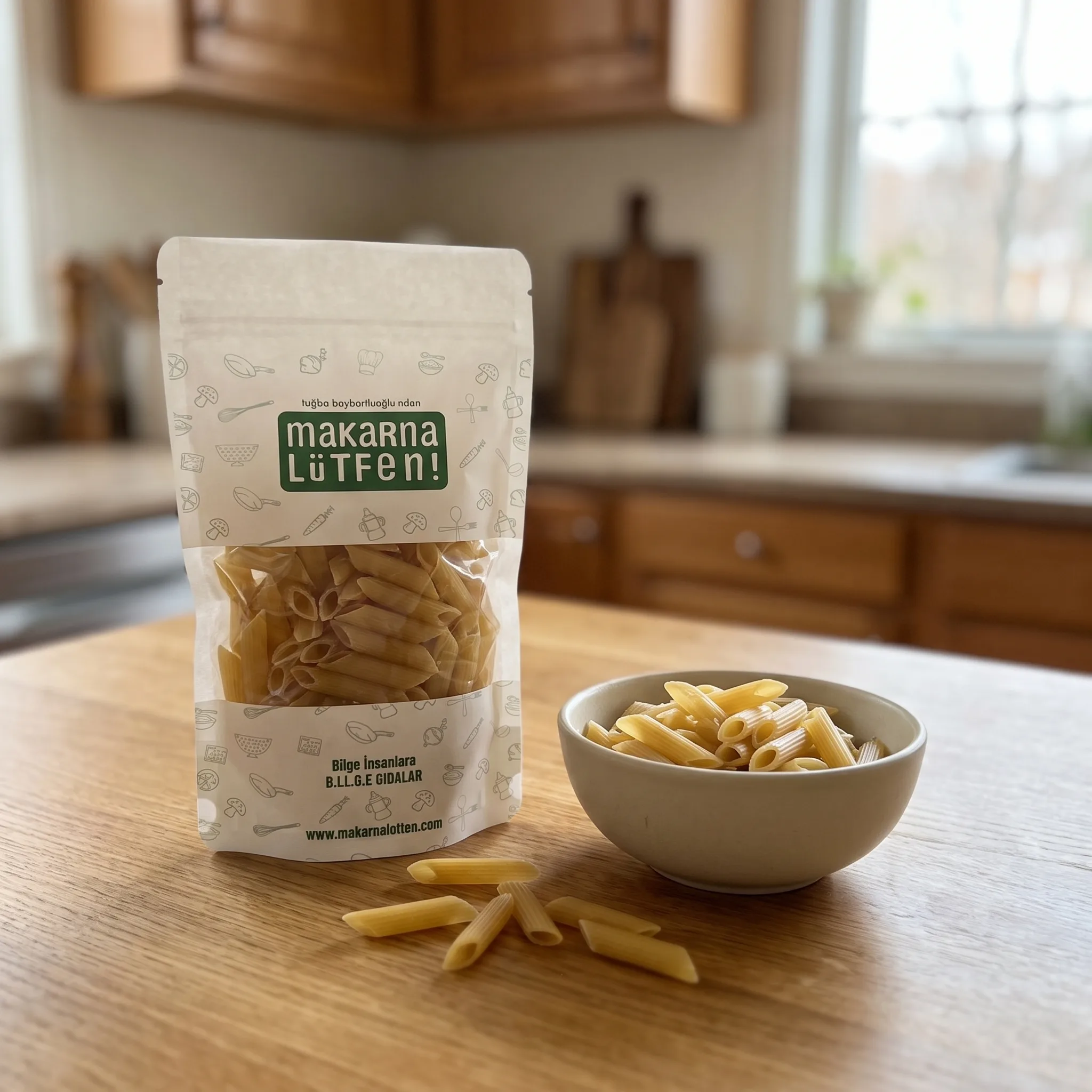 Glutensiz Kalem Makarna (8+ Ay Bebekler İçin Özel - 250g)