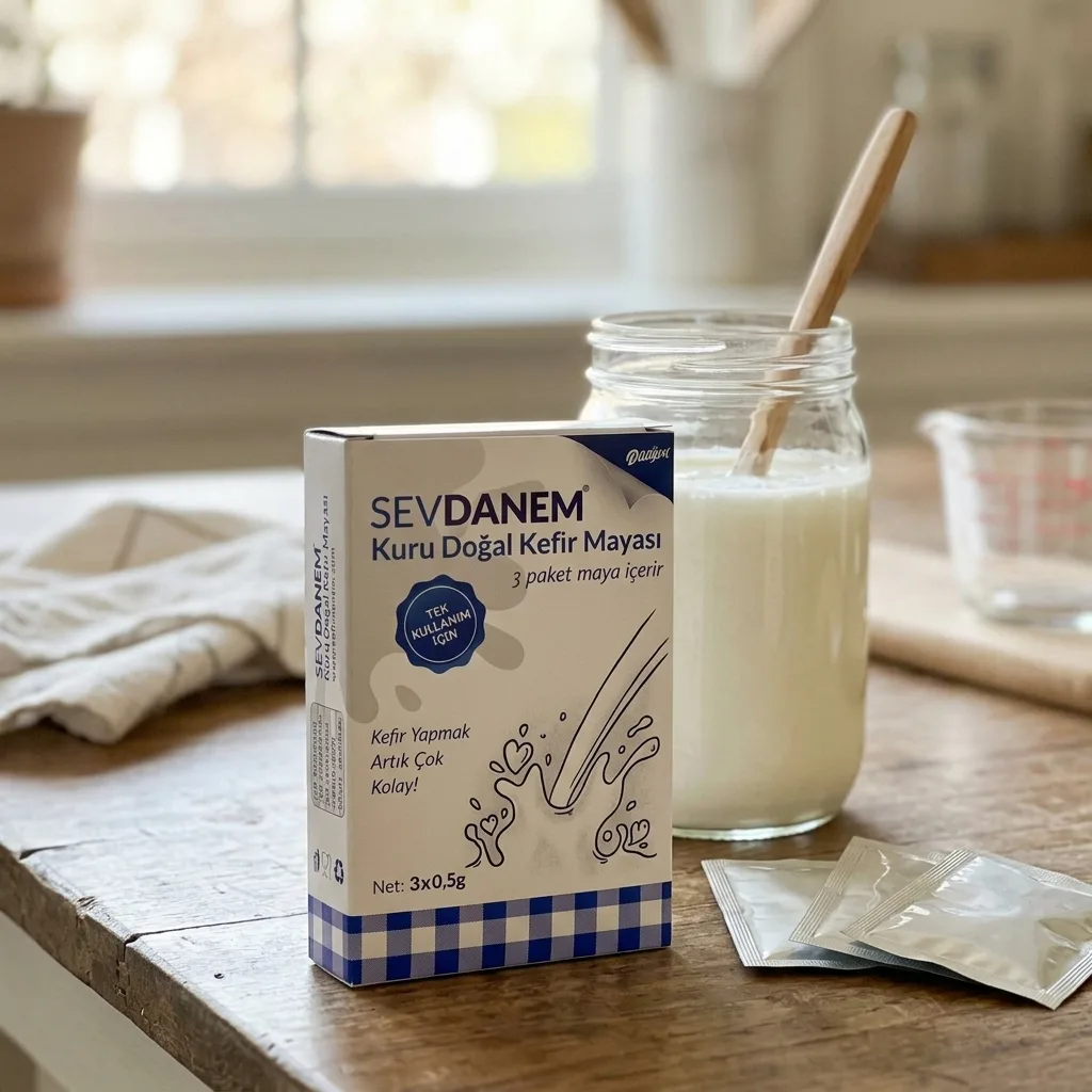 Hazır Kefir Mayası - SevDANEM (+6 ay) (3x0,5 gram)