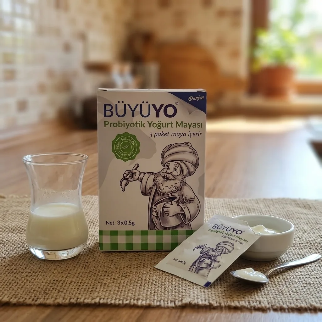 Keçi Sütünden Probiyotikli Yoğurt Mayası (+6 ay) (3x0,5 gram)