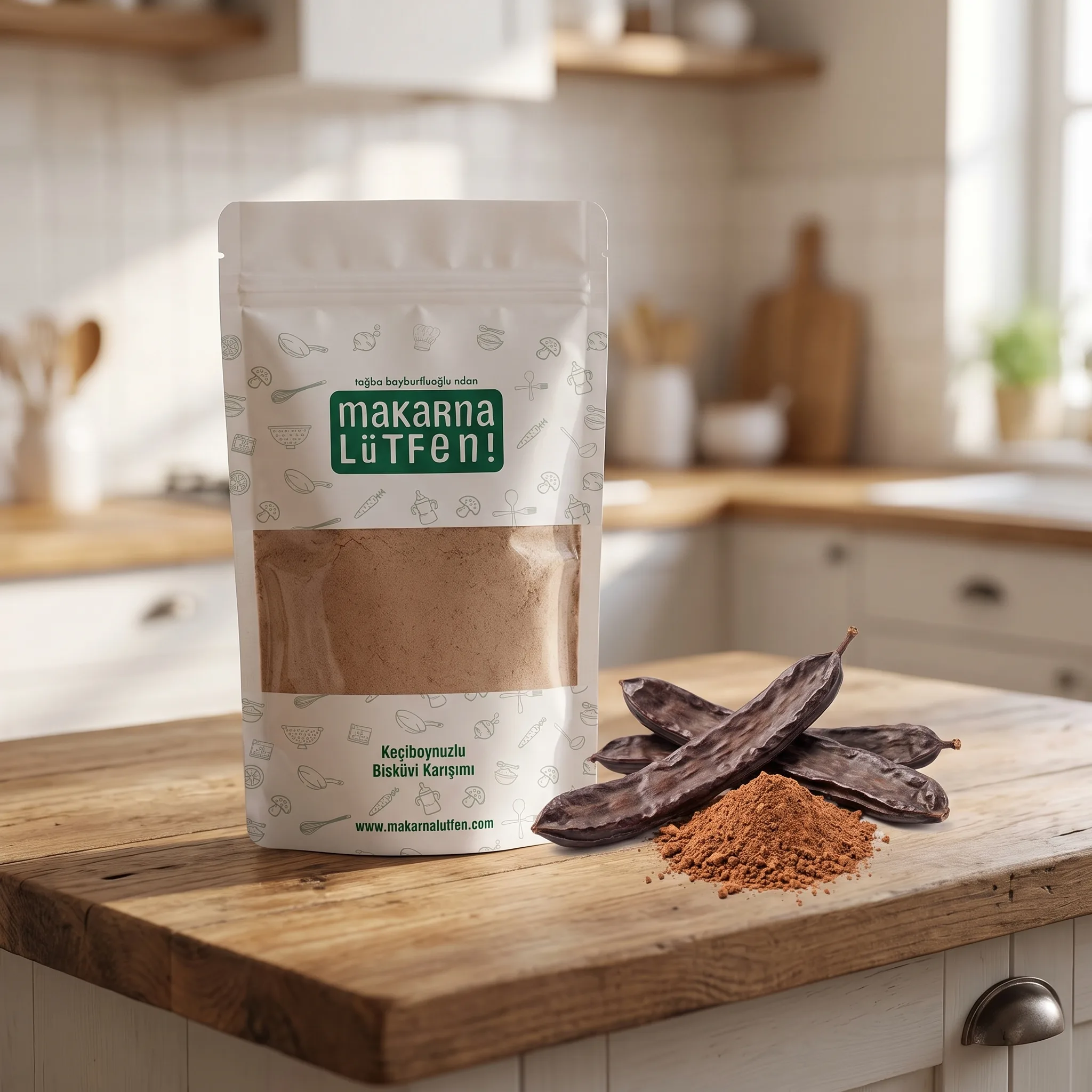 Keçiboynuzlu Bisküvi Karışımı (+8 ay-250 gram)
