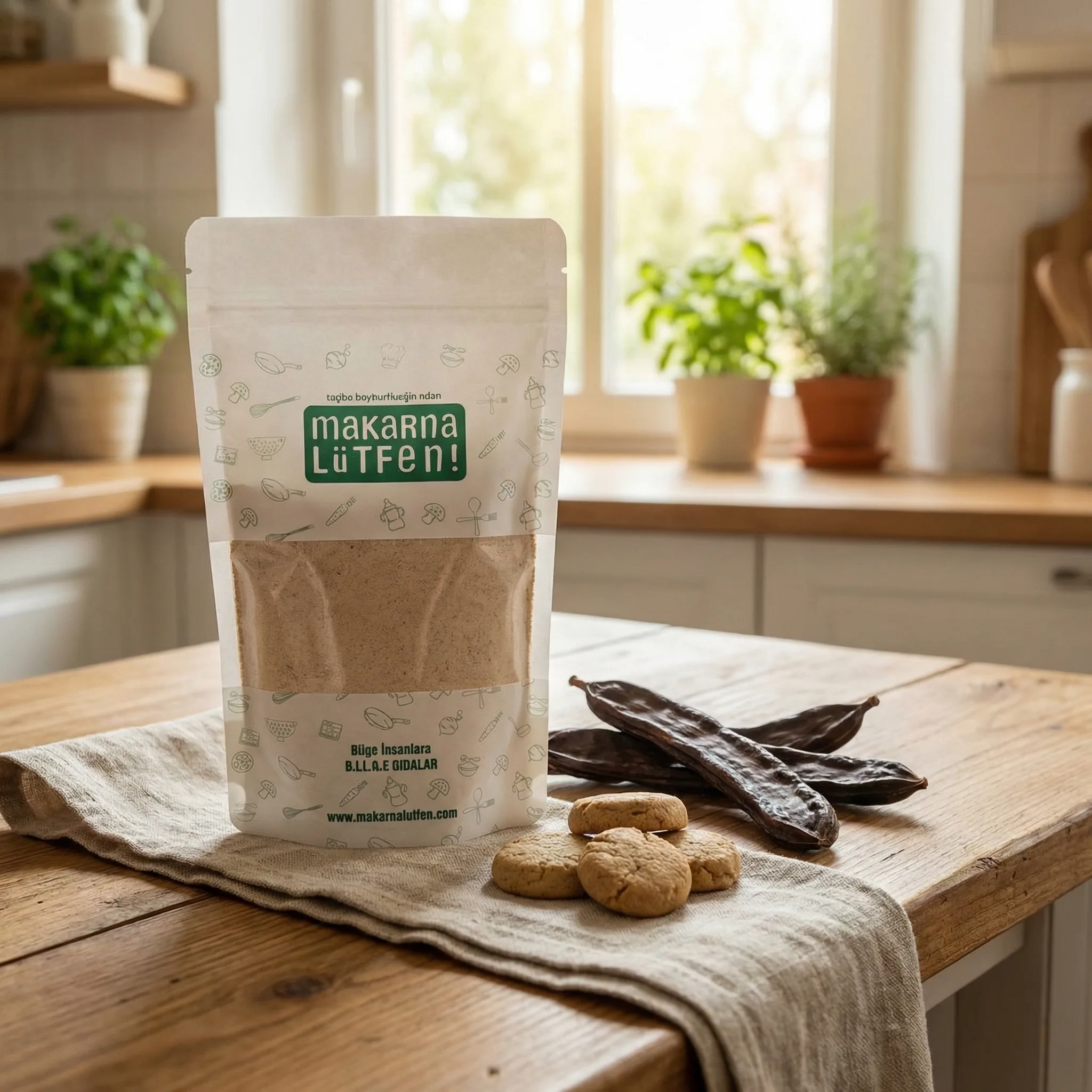 Keçiboynuzlu Organik Bebek Bisküvisi Karışımı (8+ Ay, 250 gr)