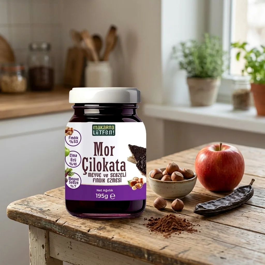 Mor Çilokata (Antosiyoninli Fındık Kreması-195 gram)