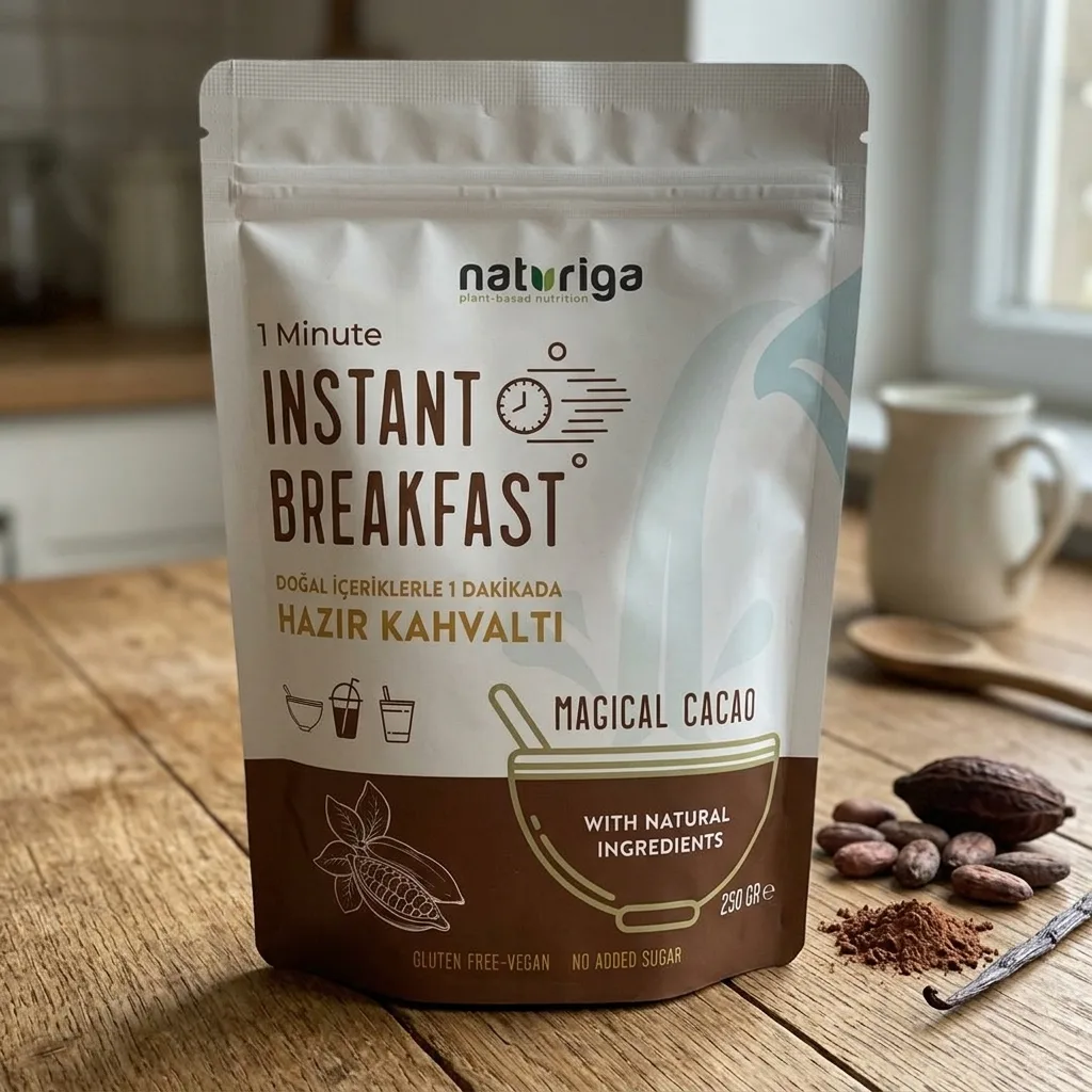 Naturiga Kakaolu Hazır Kahvaltı Karışımı 250 gr