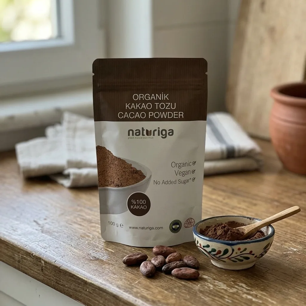 Naturiga Organik Kakao Tozu 100 gr