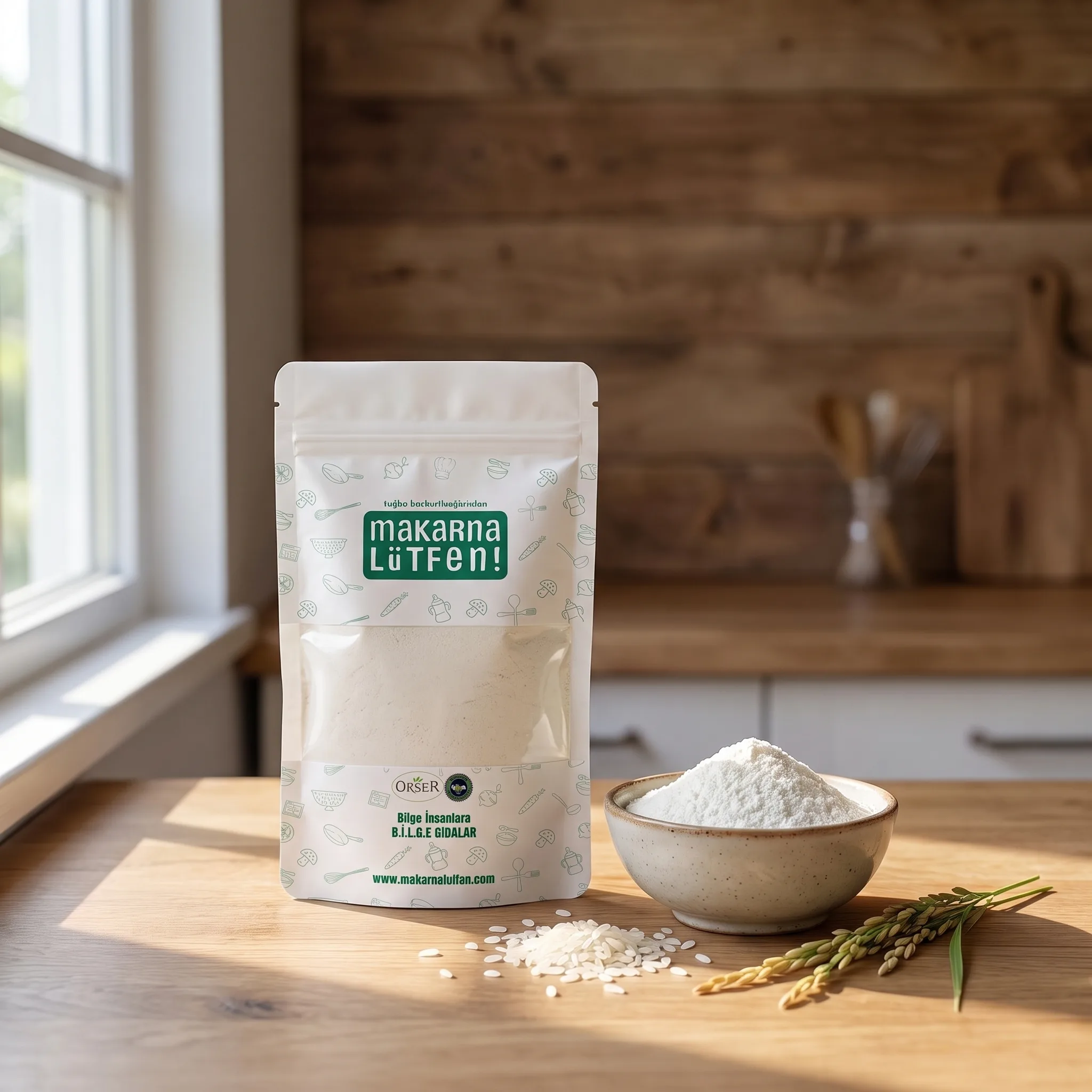 Organik Bebek Pirinç Unu (4+ & 6+ Ay, 250g)