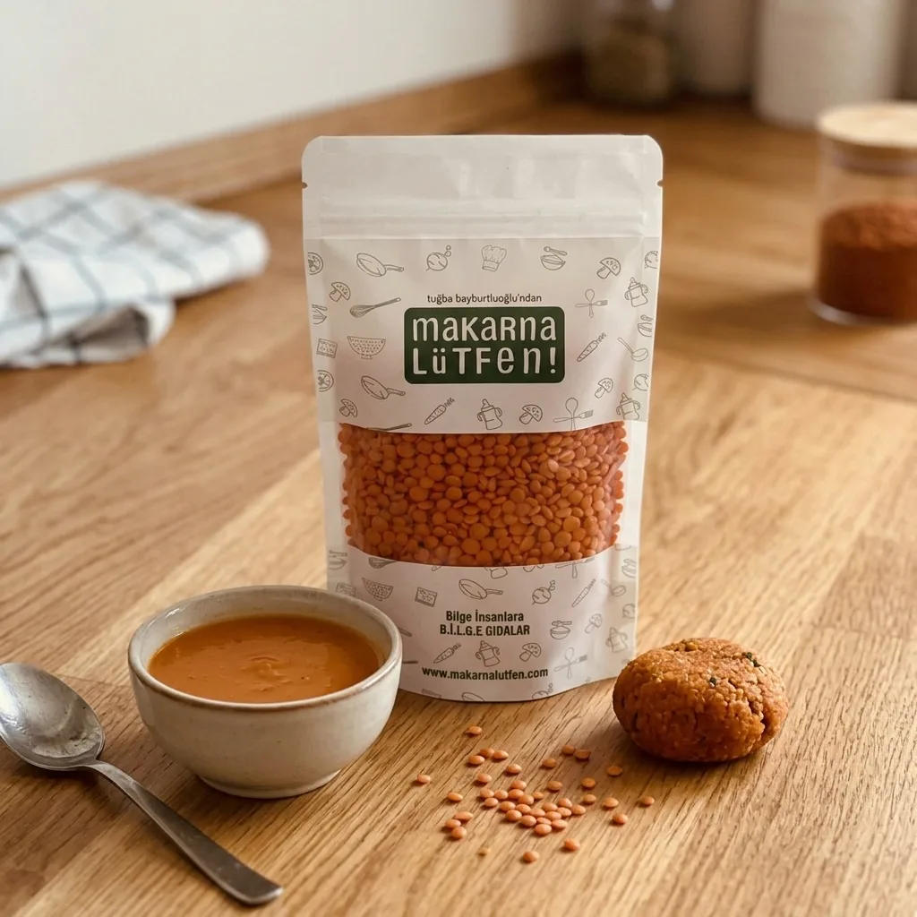 Organik Kırmızı Mercimek (+7 Ay-250 gram)