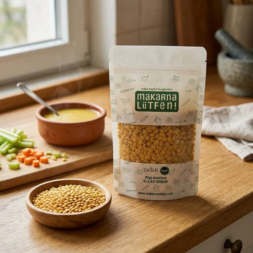 Organik Sarı Mercimek (+7 Ay-250 gram)