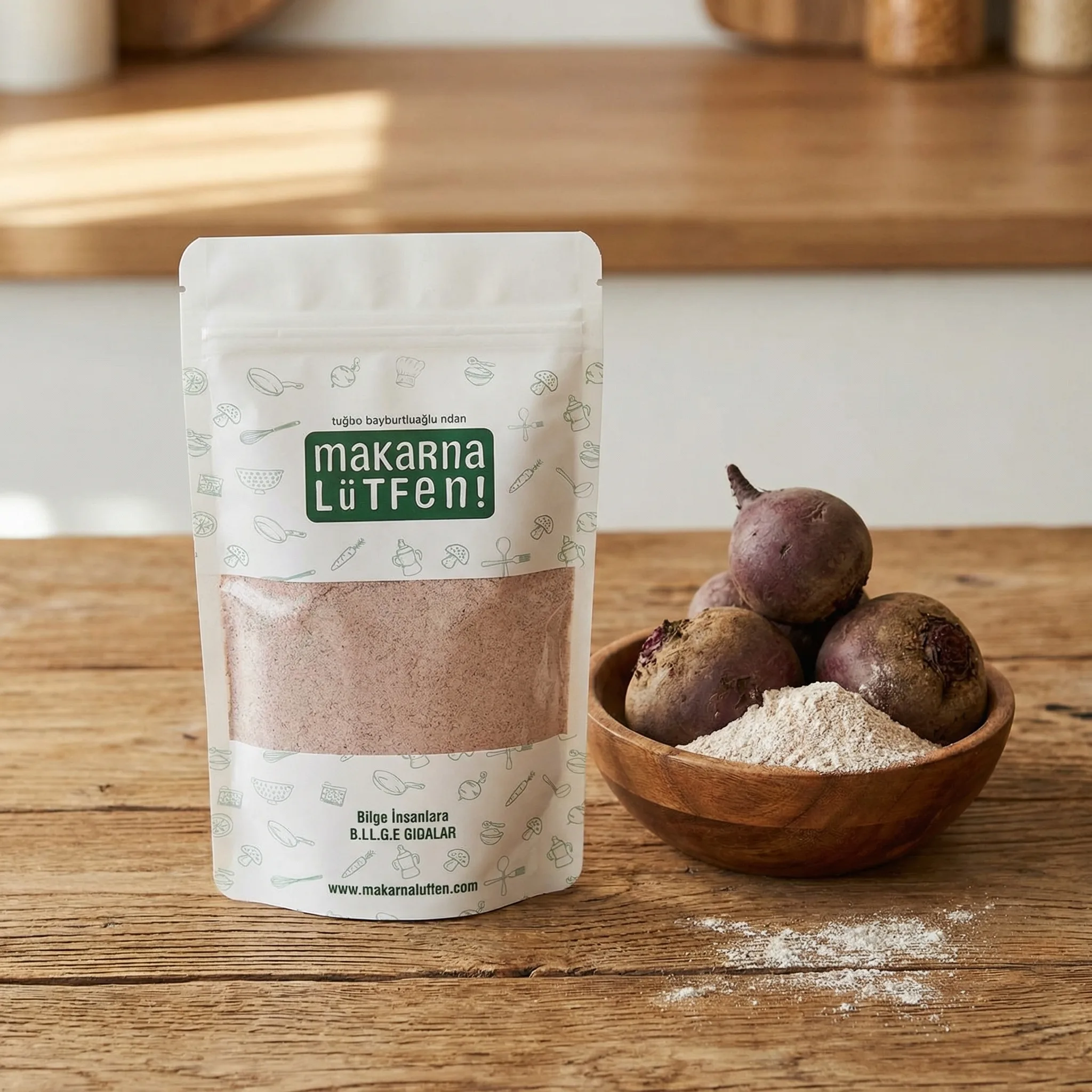 Pancarlı Tam Buğday Pankek Karışımı ile Kahvaltılara Renk Katın (235g)
