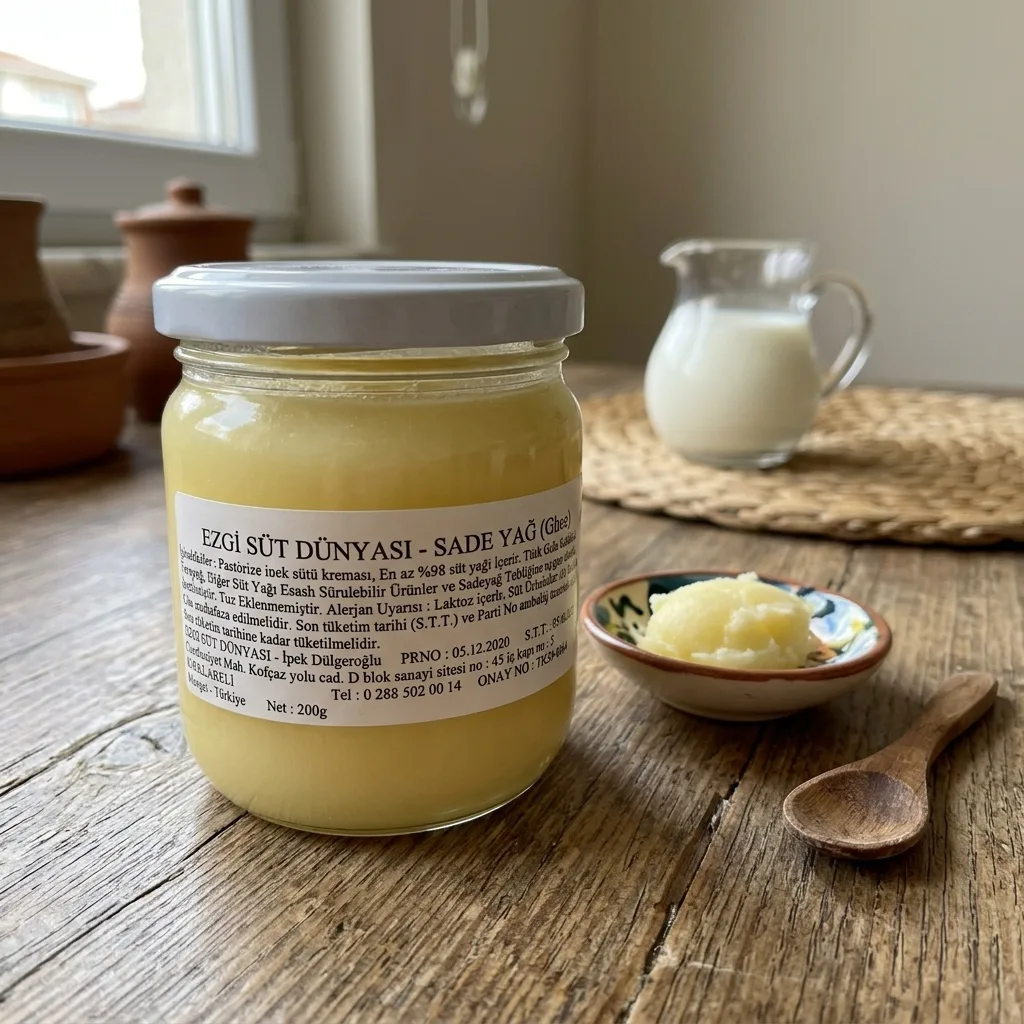 Sade Yağ - Ghee (Katkısız-180 g)