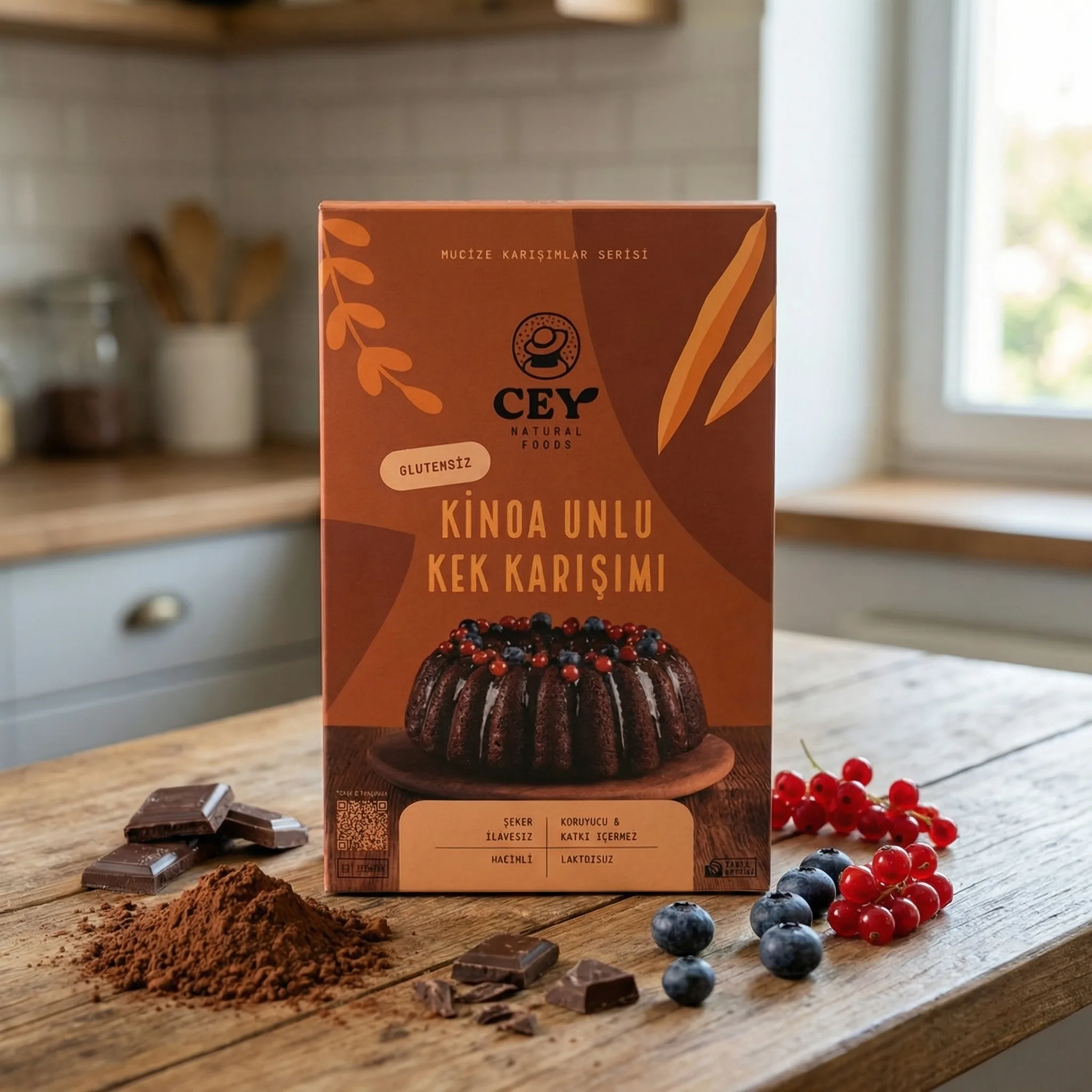 Sağlıklı ve Lezzetli Kinoa Unlu Kek Karışımı - Glutensiz ve Şekersiz Pratik Tarif