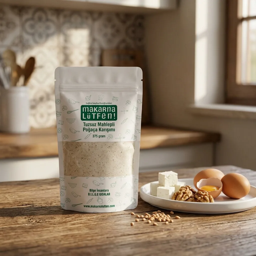 Tuzsuz Mahlepli Poğaça Karışımı (375 gram)