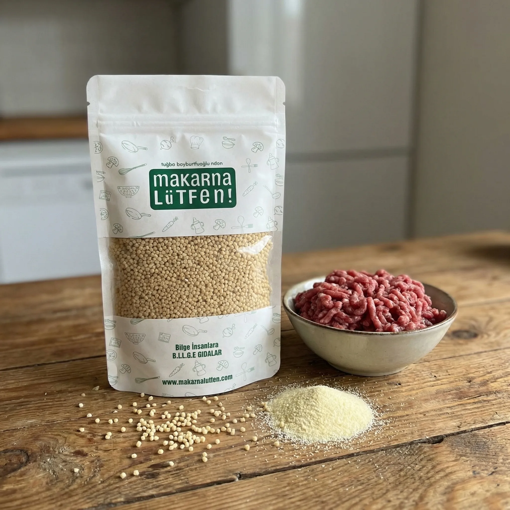 Yağsız Dana Kıymalı Özel Kuskus (250g) - Bilge Mutfağım